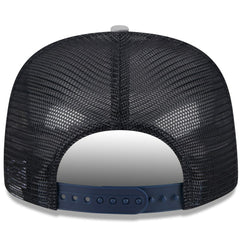 New York Yankees Team Foam Front A-Frame Trucker 9FIFTY Snapback Hat White/Gray