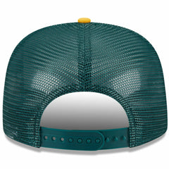 Athletics Team Foam Front A-Frame Trucker 9FIFTY Snapback Hat White/Gold