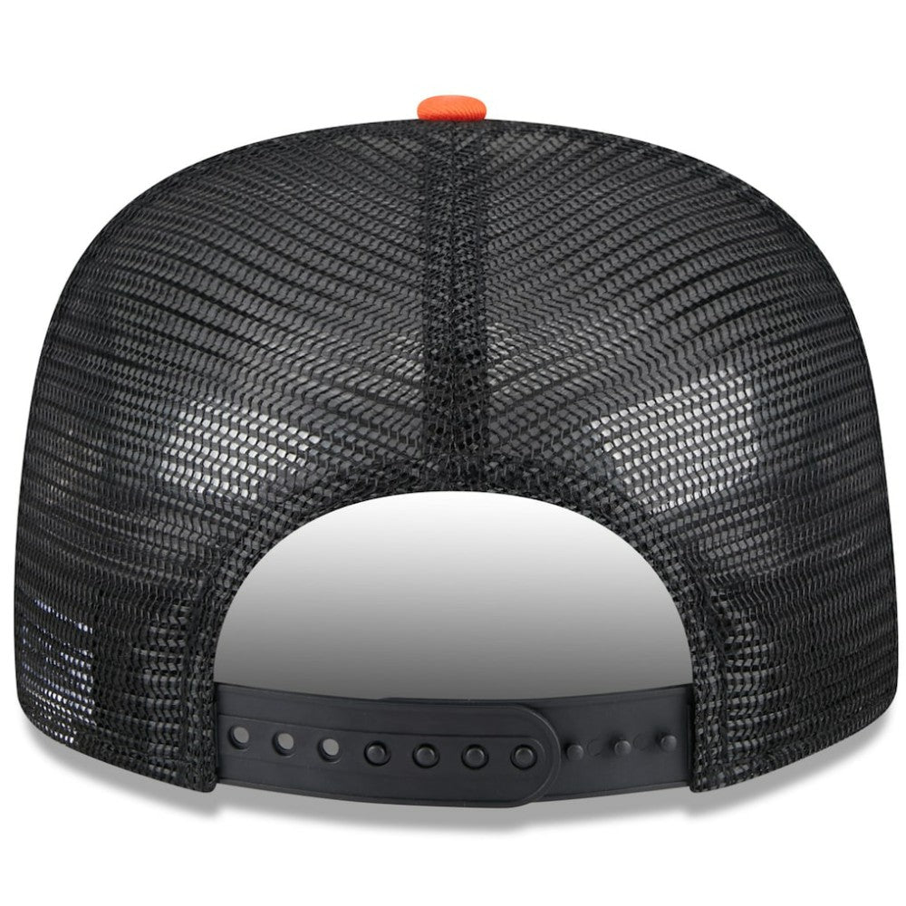 San Francisco Giants Team Foam Front A-Frame Trucker 9FIFTY Snapback Hat White/Orange