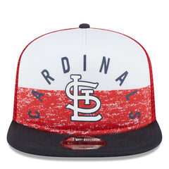 St. Louis Cardinals Team Foam Front A-Frame Trucker 9FIFTY Snapback Hat White/Red