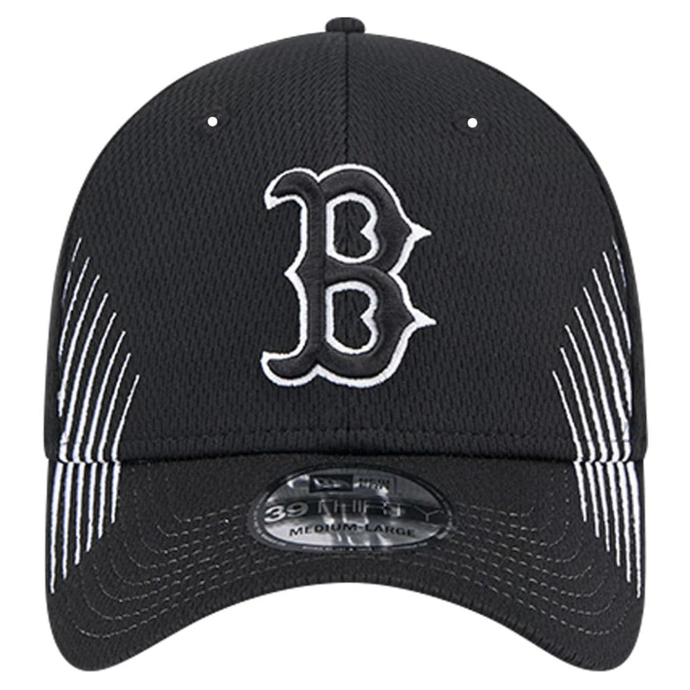Boston Red Sox Active Dash Mark 39THIRTY Flex Hat Black