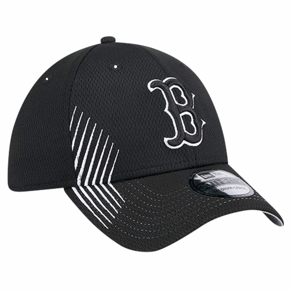 Boston Red Sox Active Dash Mark 39THIRTY Flex Hat Black