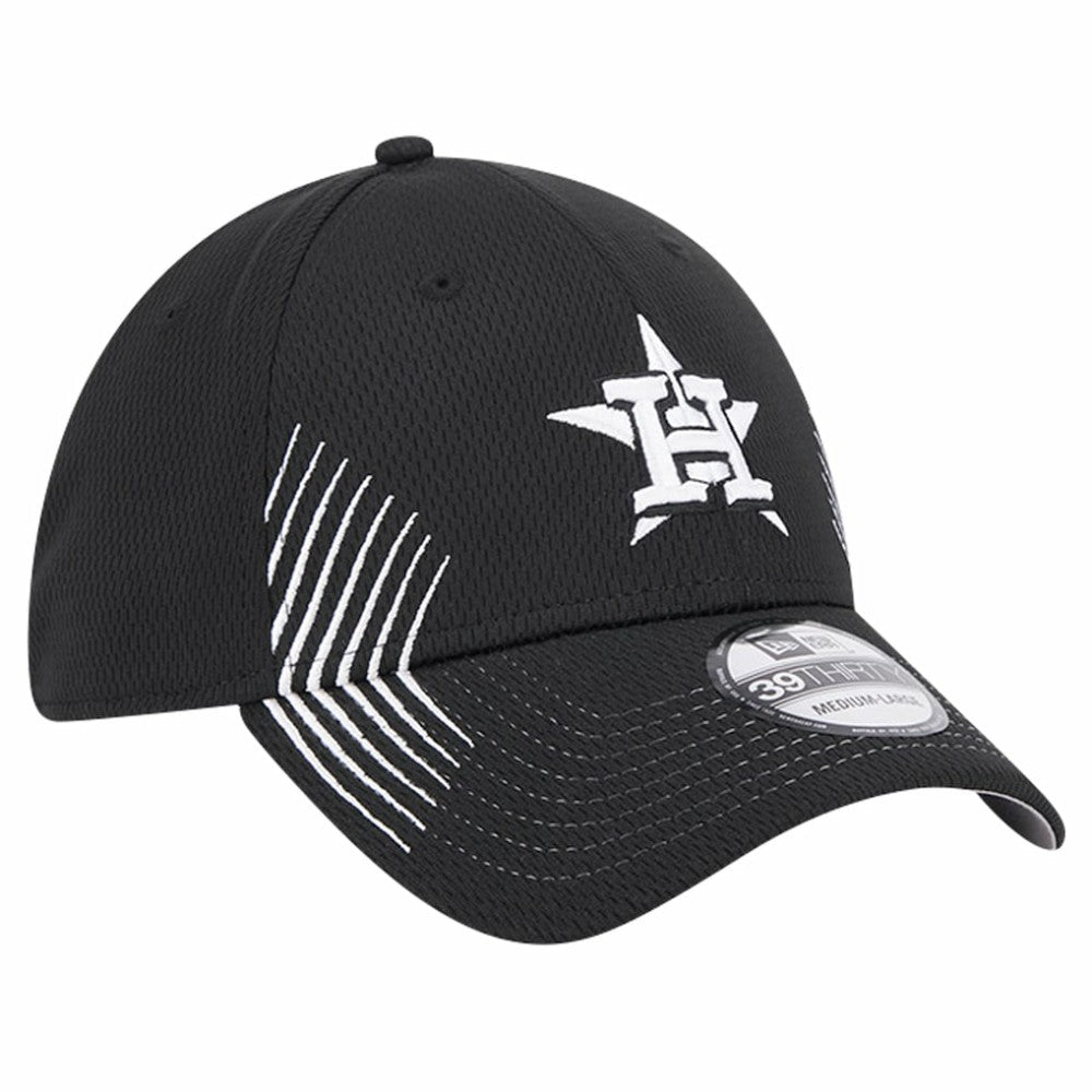 Houston Astros Active Dash Mark 39THIRTY Flex Hat Black