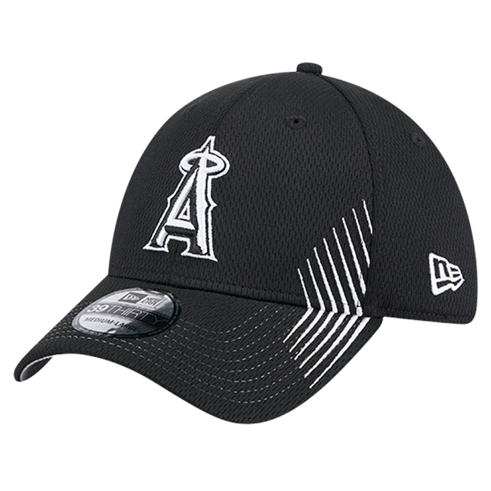 Los Angeles Angels Active Dash Mark 39THIRTY Flex Hat Black