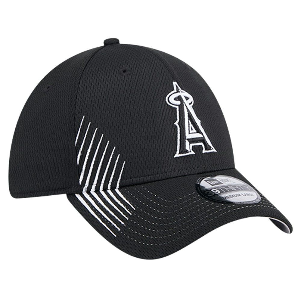Los Angeles Angels Active Dash Mark 39THIRTY Flex Hat Black