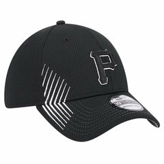 Pittsburgh Pirates Active Dash Mark 39THIRTY Flex Hat Black