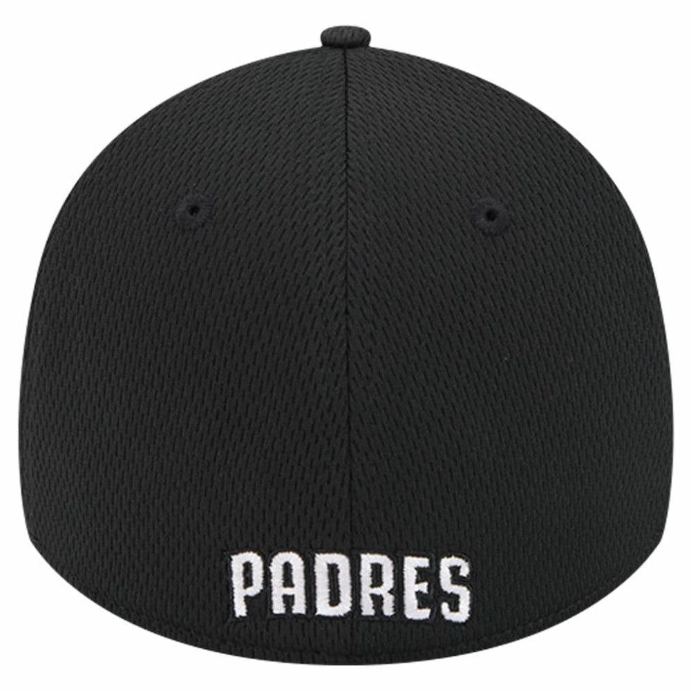San Diego Padres Active Dash Mark 39THIRTY Flex Hat Black