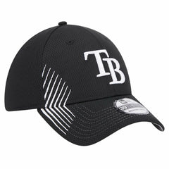 Tampa Bay Rays Active Dash Mark 39THIRTY Flex Hat Black