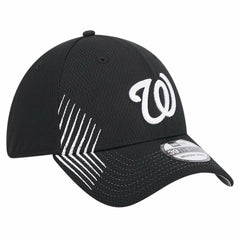 Washington Nationals Active Dash Mark 39THIRTY Flex Hat Black