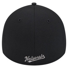 Washington Nationals Active Dash Mark 39THIRTY Flex Hat Black