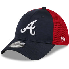 Atlanta Braves Neo 39THIRTY Flex Hat Navy