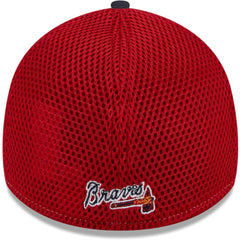 Atlanta Braves Neo 39THIRTY Flex Hat Navy