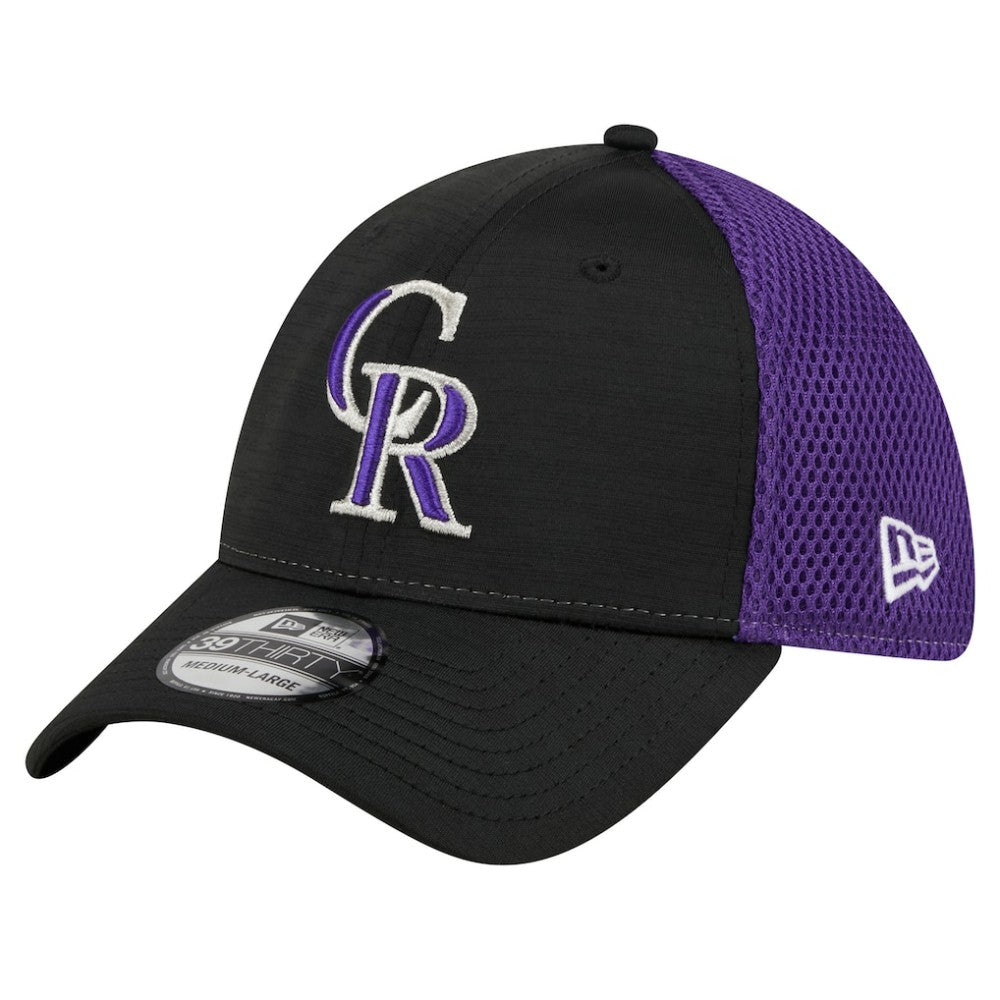 Colorado Rockies Neo 39THIRTY Flex Hat Black