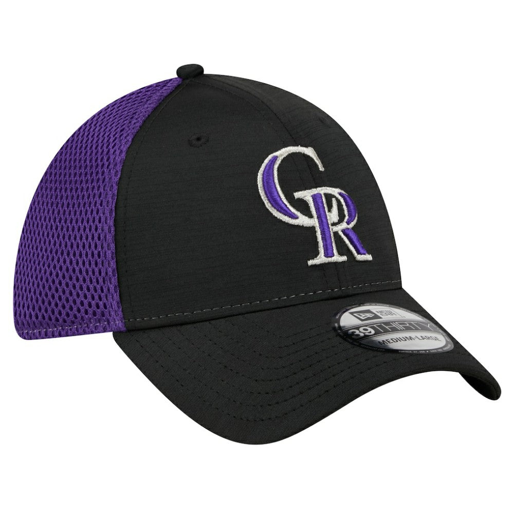 Colorado Rockies Neo 39THIRTY Flex Hat Black