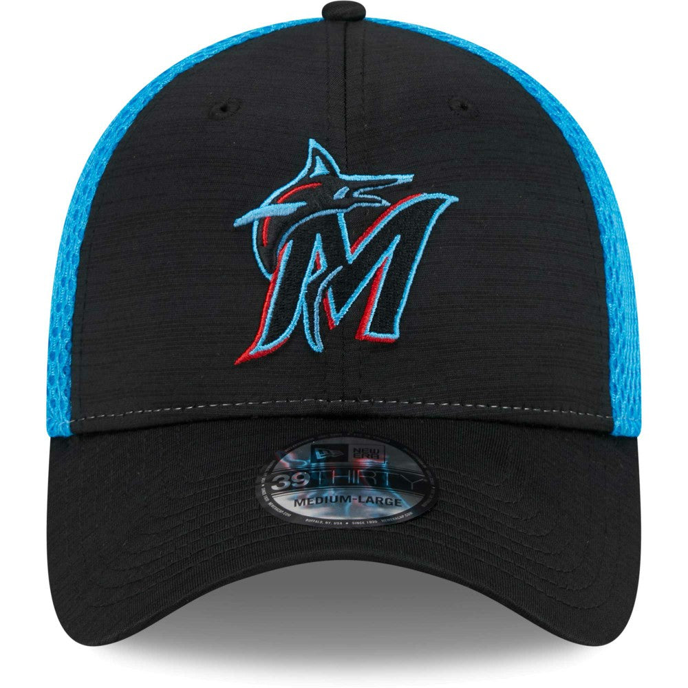 Miami Marlins Neo 39THIRTY Flex Hat Black