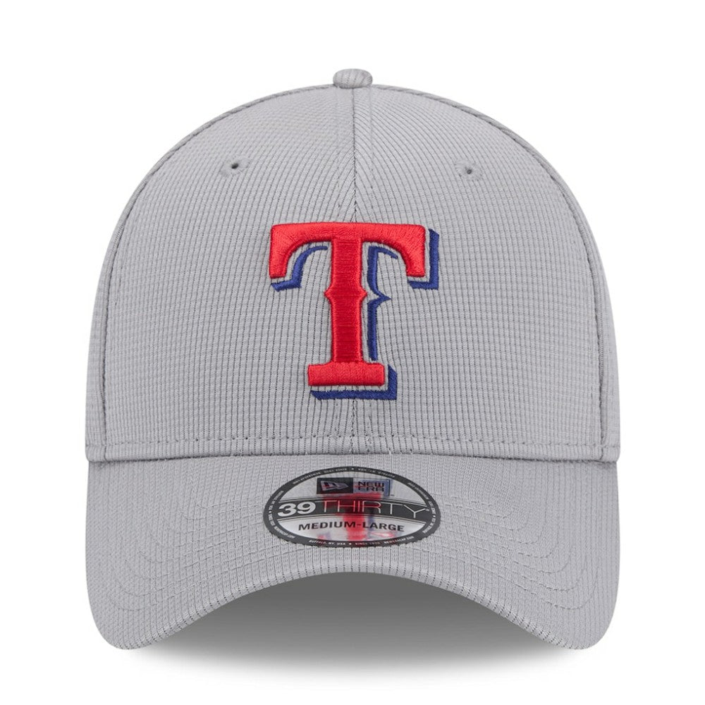 Texas Rangers Active Pivot 39THIRTY Flex Hat Gray