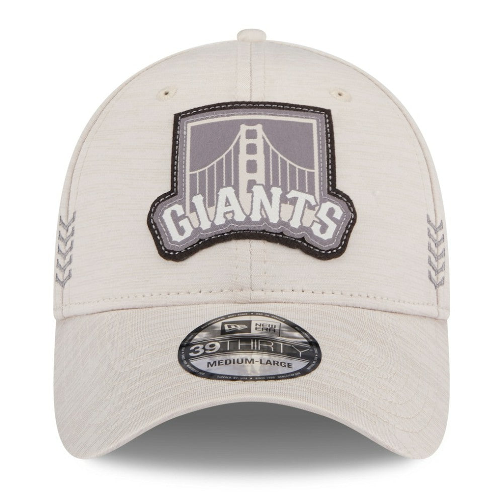 San Francisco Giants 2024 Clubhouse 39THIRTY Flex Hat Cream