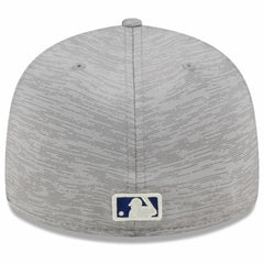 Los Angeles Dodgers 2024 Clubhouse Low Profile 59FIFTY Fitted Hat Gray