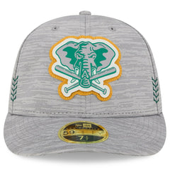 Athletics 2024 Clubhouse Low Profile 59FIFTY Fitted Hat Gray