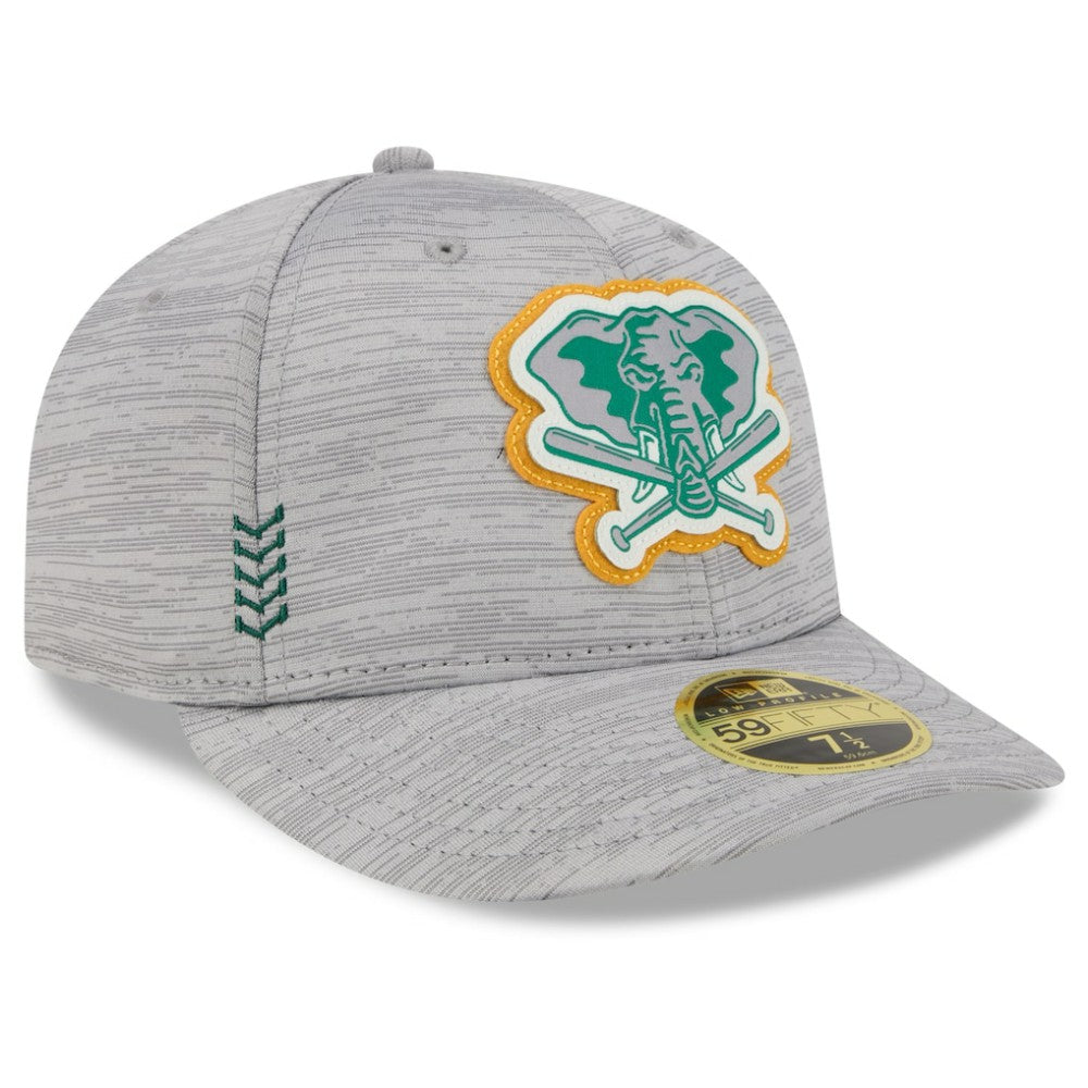 Athletics 2024 Clubhouse Low Profile 59FIFTY Fitted Hat Gray