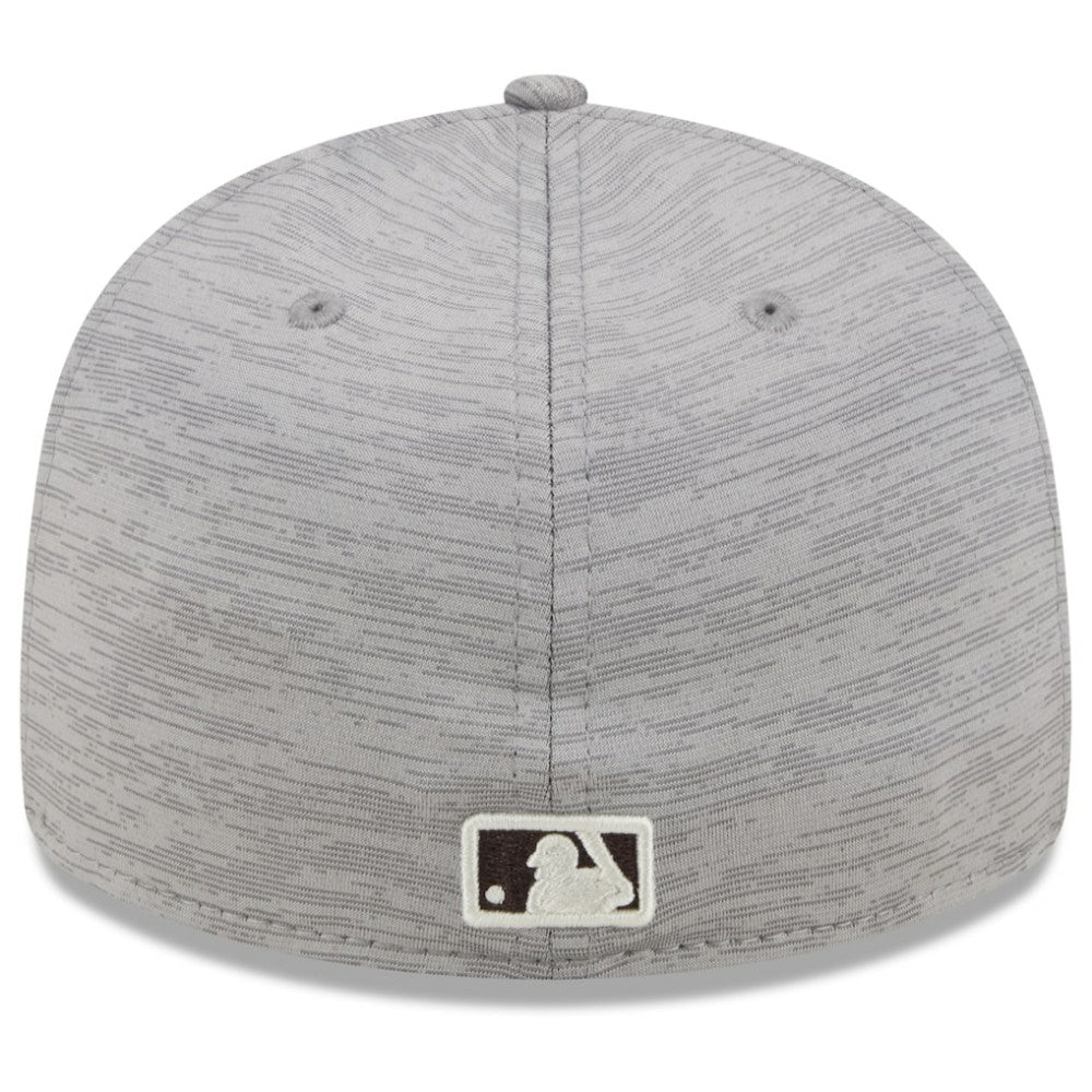 San Diego Padres 2024 Clubhouse Low Profile 59FIFTY Fitted Hat Gray