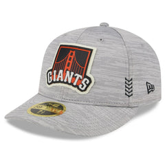 San Francisco Giants 2024 Clubhouse Low Profile 59FIFTY Fitted Hat Gray