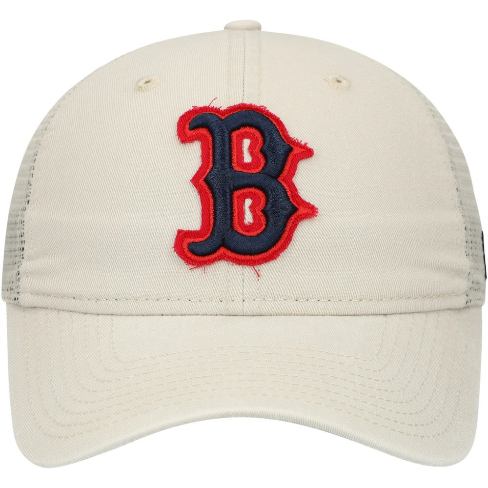 Boston Red Sox Game Day 9TWENTY Adjustable Trucker Hat Stone