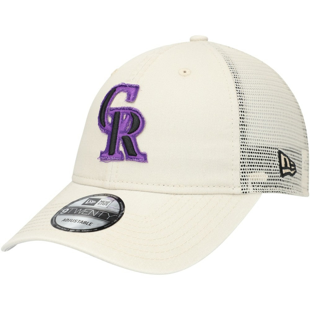 Colorado Rockies Game Day 9TWENTY Adjustable Trucker Hat Stone