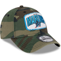 Miami Marlins Gameday 9FORTY Adjustable Hat Camo