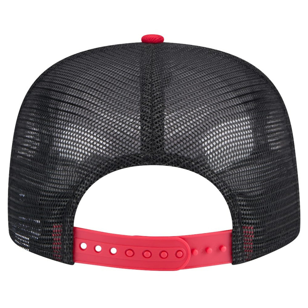 Boston Red Sox Throwback Meshback Golfer Hat Black