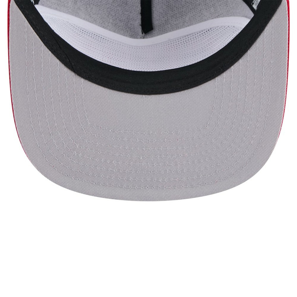 Chicago Cubs Throwback Meshback Golfer Hat Black