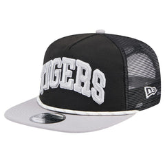 Detroit Tigers Throwback Meshback Golfer Hat Black
