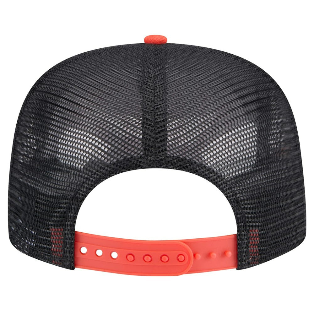 Houston Astros Throwback Meshback Golfer Hat Black