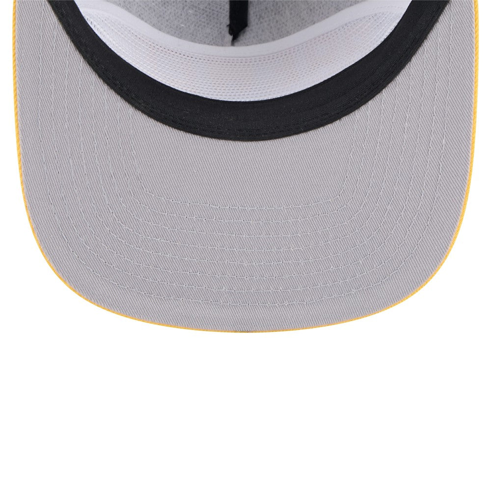 Milwaukee Brewers Throwback Meshback Golfer Hat Black
