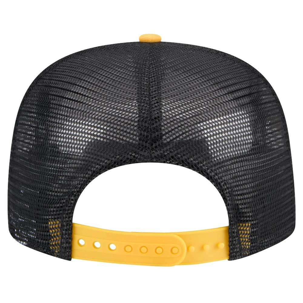 San Diego Padres Throwback Meshback Golfer Hat Black