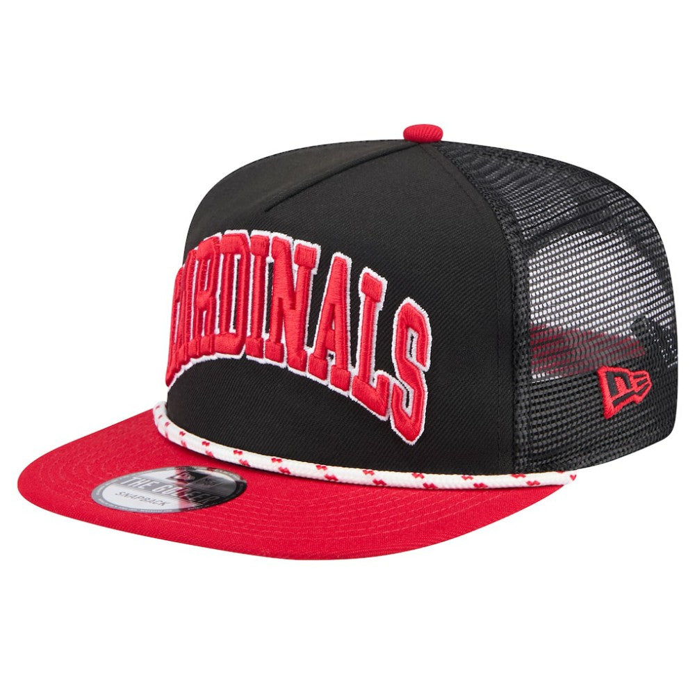 St. Louis Cardinals Throwback Meshback Golfer Hat Black