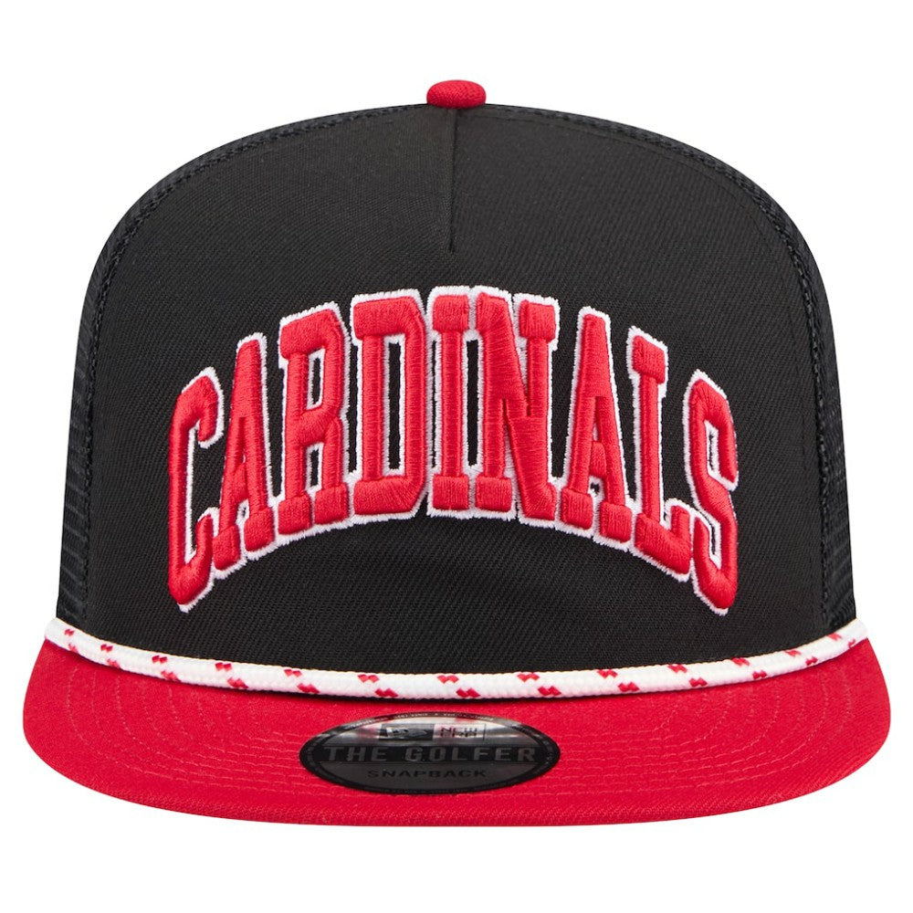 St. Louis Cardinals Throwback Meshback Golfer Hat Black