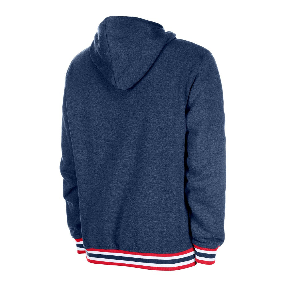 USMNT 5th & Ocean by New Era Throwback Fleece Pullover Hoodie - Navy outlet
