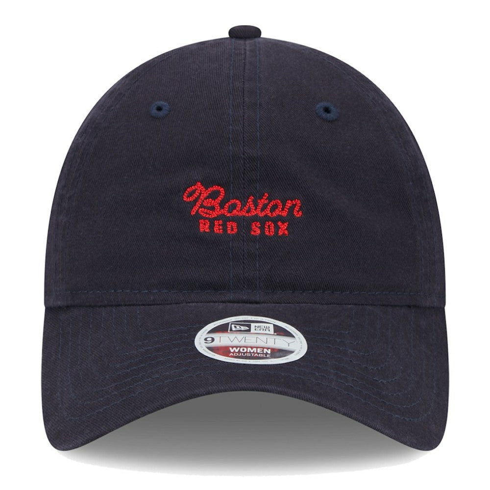 Boston Red Sox Women's Script 9TWENTY Adjustable Hat Navy