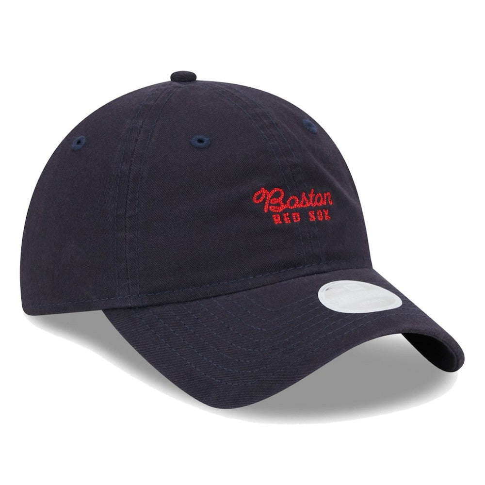 Boston Red Sox Women's Script 9TWENTY Adjustable Hat Navy