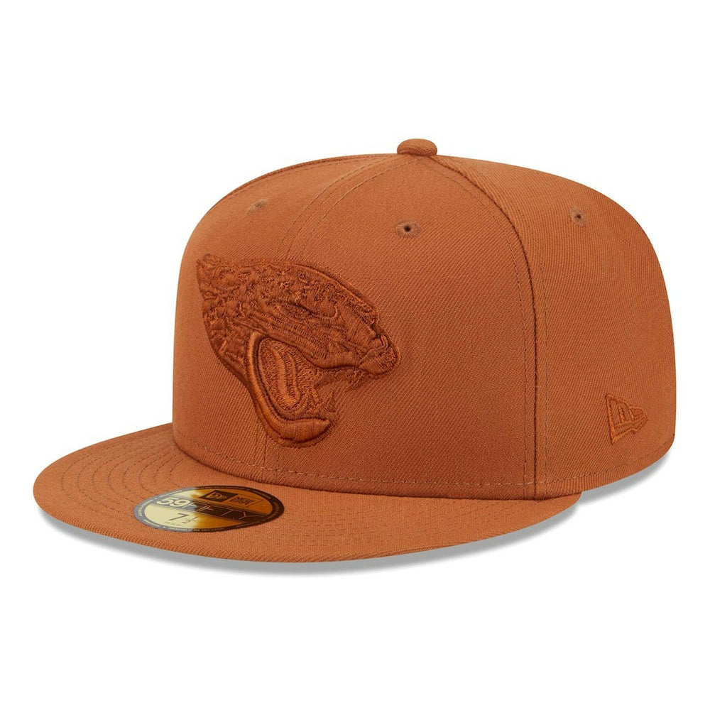 Jacksonville Jaguars New Era Color Pack 59FIFTY Fitted Hat - Brown cheap