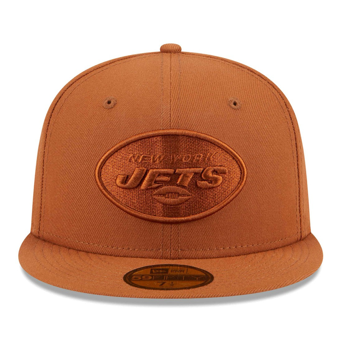 New York Jets New Era Color Pack 59FIFTY Fitted Hat - Brown discount