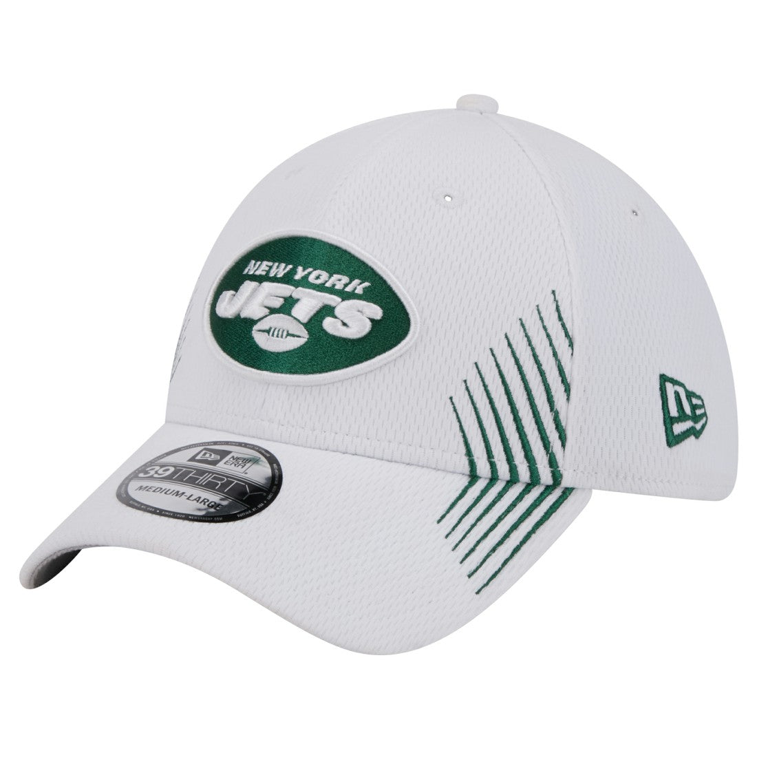 New York Jets New Era Active 39THIRTY Flex Hat - White outlet