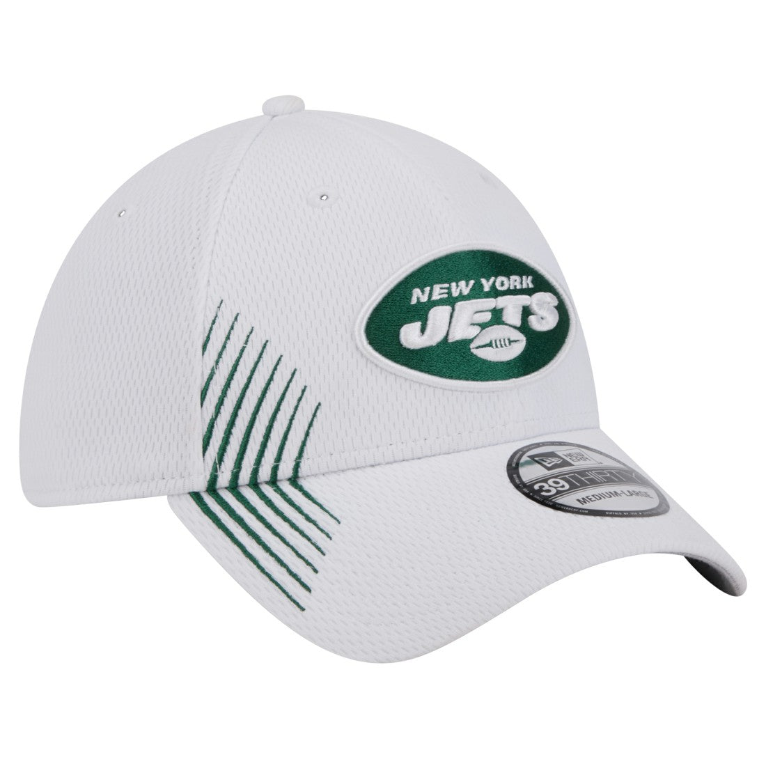 New York Jets New Era Active 39THIRTY Flex Hat - White outlet