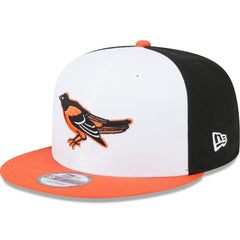 Baltimore Orioles 2024 Batting Practice 9FIFTY Snapback Hat White
