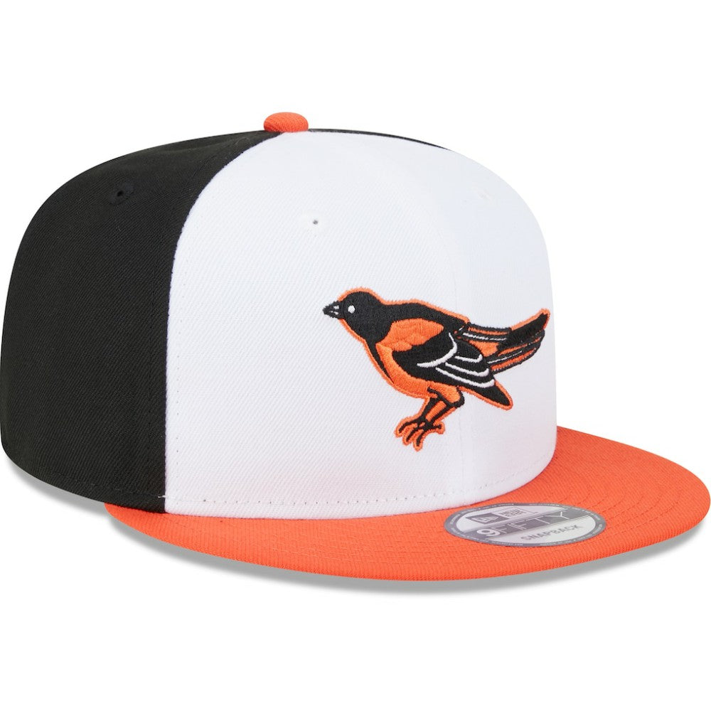 Baltimore Orioles 2024 Batting Practice 9FIFTY Snapback Hat White