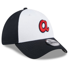 Atlanta Braves 2025 Batting Practice 39THIRTY Flex Hat White