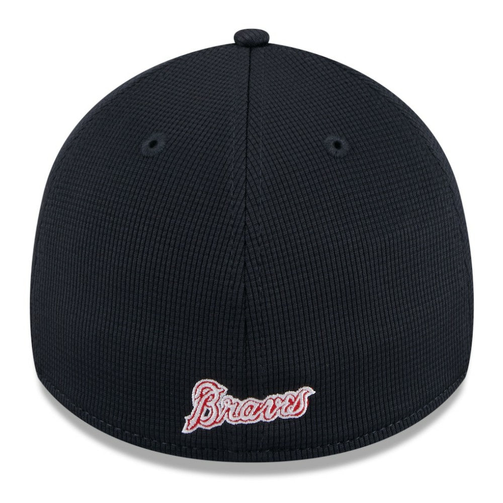 Atlanta Braves 2025 Batting Practice 39THIRTY Flex Hat White