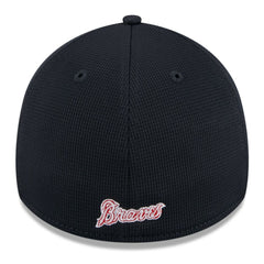 Atlanta Braves 2025 Batting Practice 39THIRTY Flex Hat White