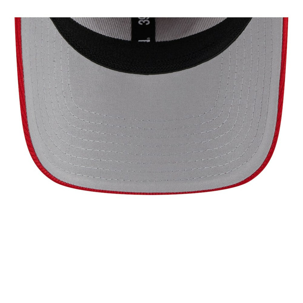 Cincinnati Reds 2025 Batting Practice 39THIRTY Flex Hat White